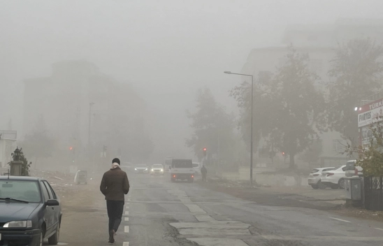 Malatya'da sis etkili oldu