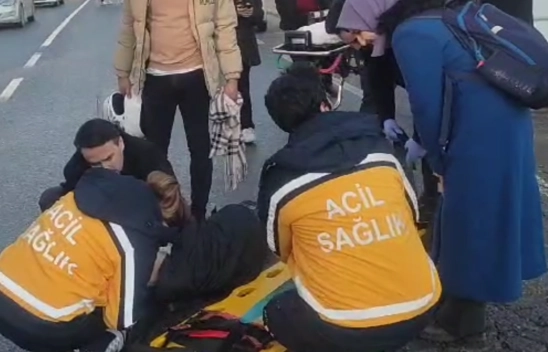 Malatya'da Trafik Kazası 1 Yaralı