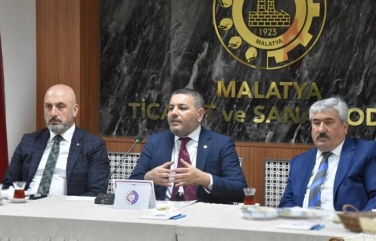 Malatya TSO'da hafriyatçı ve iş makinecilerin sorunları konuşuldu
