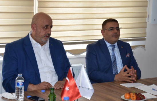 Malatya TSO'dan Gelecek Partisi İl Başkanlığına iadeyi ziyaret