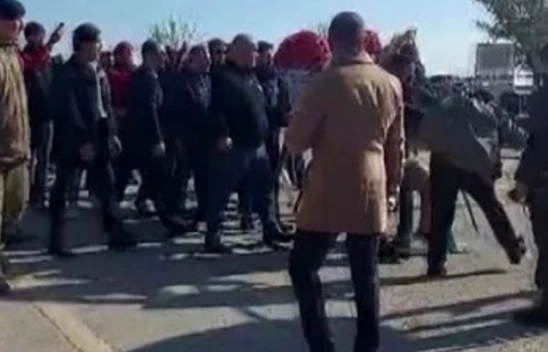 Malatyalı şehidin cenazesinde Gerginlik Yaşandı