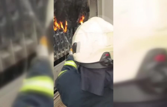 Mardin'de Trafo Yangını Korkuttu, Ekipler Hızla Müdahale Etti