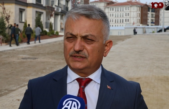 Yapımı tamamlanan deprem konutları teslimata hazırlanıyor