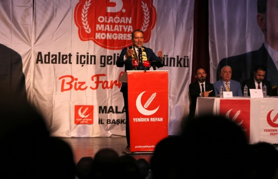 Yeniden Refah Partisi Malatya İl Kongresi Gerçekleştirildi