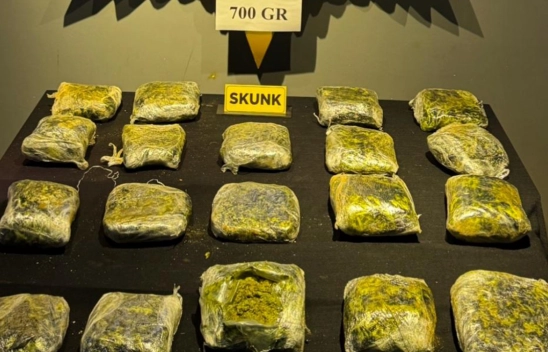 Yolcu otobüsünde 12.7 kilo sentetik uyuşturucu ele geçirildi