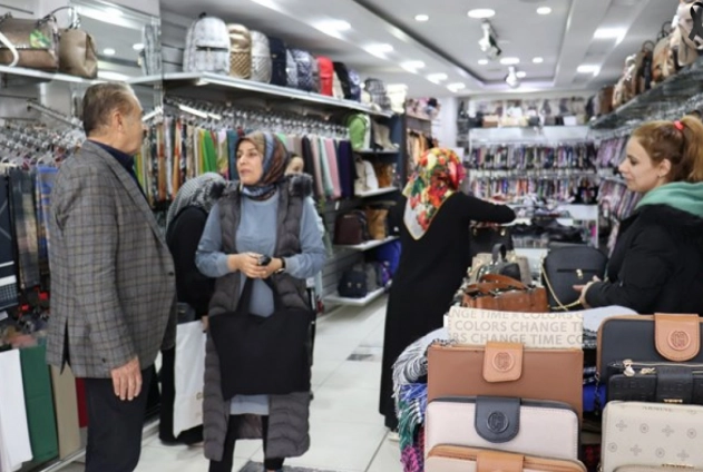 Keskin, Esnaf işyerini açarak Malatya'yı canlı gösteriyor