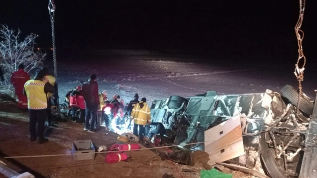 Malatya-Kayseri Yolu Kaza Resimleri