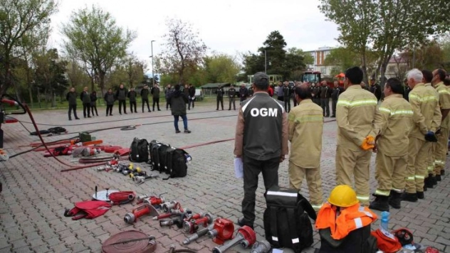 'Alev savaşçıları' göreve hazır