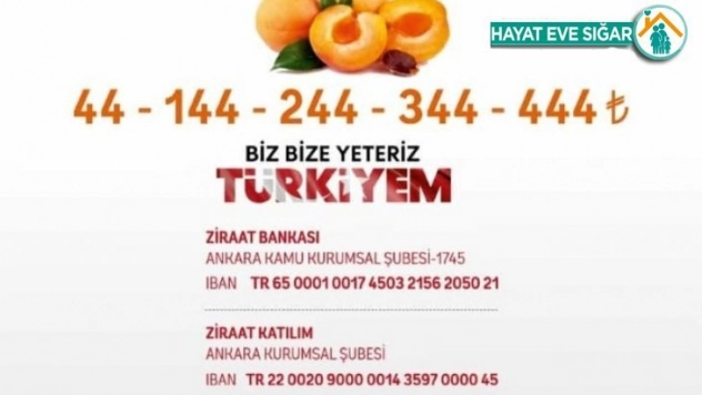 'Biz bize yeteriz Türkiye'm kampanyasına 44'lü katılım