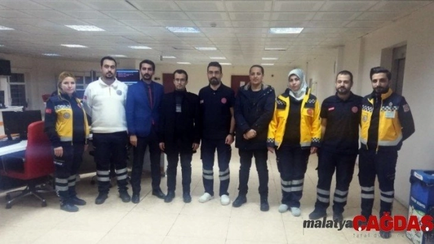 112 çalışanları deprem anında görev yerlerini terk etmedi