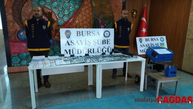 'Change' operasyonu Bursa emniyetini galeriye çevirdi