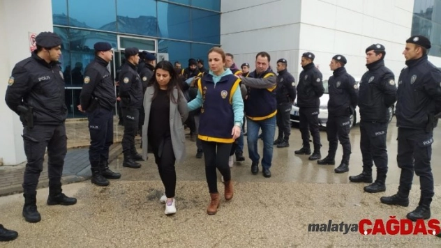 'Change' operasyonunun şüphelileri adliyeye sevk edildi