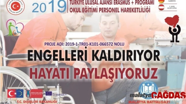 Engelleri kaldırıyor hayatı paylaşıyoruz projesini Avrupa'ya götürüyor
