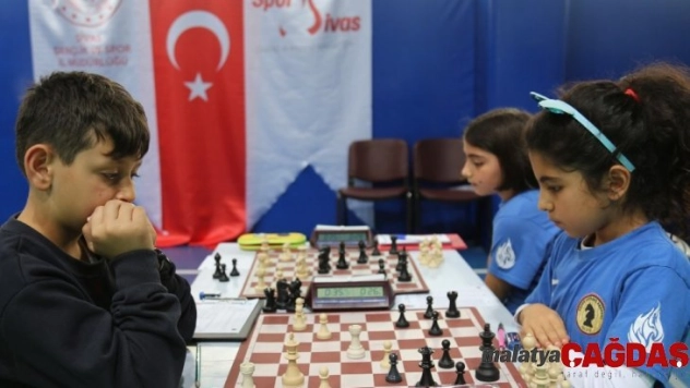 'Küçükler Satranç Sivas İl Birinciliği' sona erdi