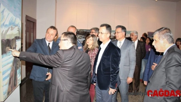 Memleket Manzaraları resim sergisi açıldı