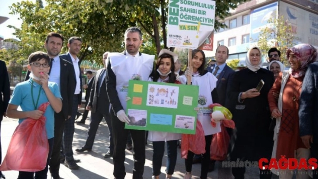 'Pursakları Seviyorum Çevremi Temiz Tutuyorum' projesi başladı