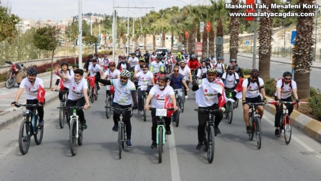 'Şanlı Kurtuluş' için pedal çevirdiler