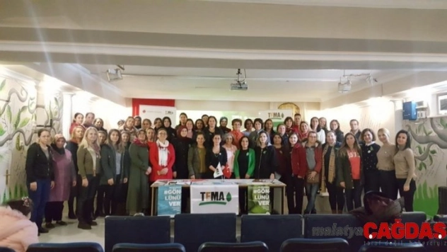 'Yer küreye saygı, iklimi koru' sunumu