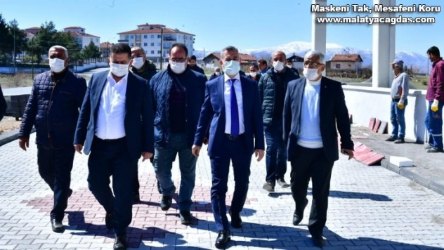 Yeşiltepe Semt Pazarı ve Yeşil Gıda Market projesinde çalışmalar sürüyor