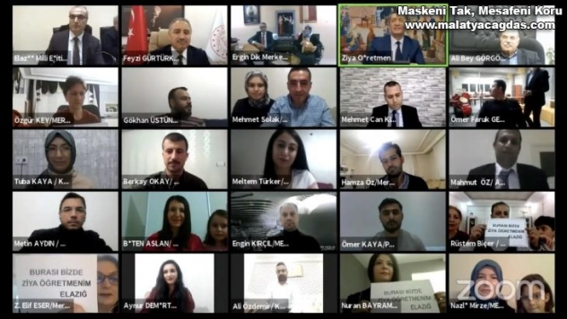 Ziya Öğretmen ile Eğitim Buluşmaları Elazığ'daydı