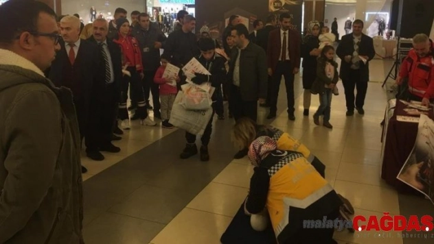 112 tarafından ilk yardım programı düzenlendi