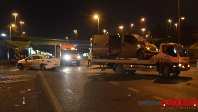 168 promil alkollü sürücü kaza yaptı: 2 kişi yaralandı