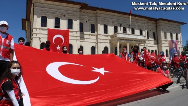 19 Mayıs kutlamalarında renkli görüntüler oluştu