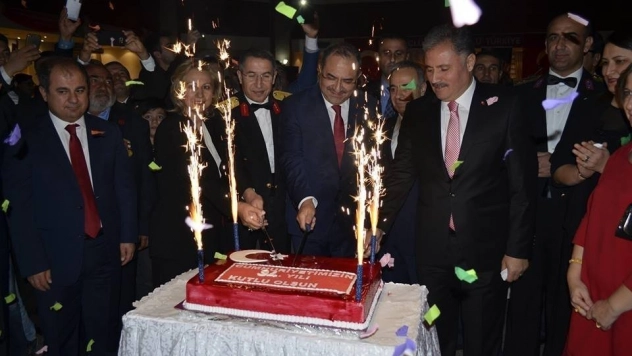 Malatya'da 29 Ekim resepsiyonu
