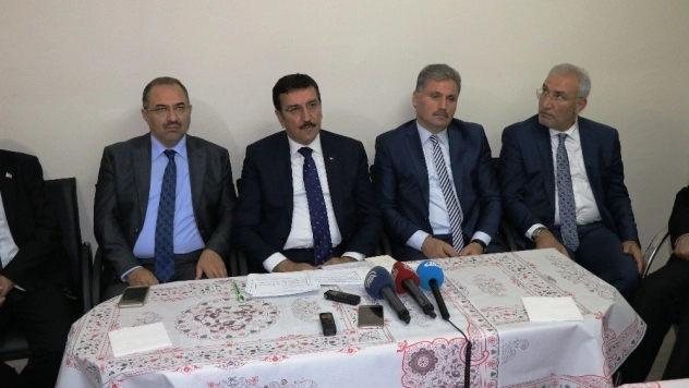 Bakan Tüfenkci ziraat odası başkanları ile buluştu
