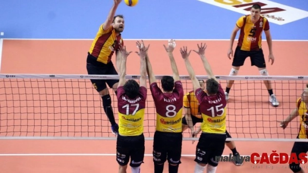 2020 Erkekler CEV Kupası: Galatasaray HDI Sigorta: 3 - Dukla Liberec: 1