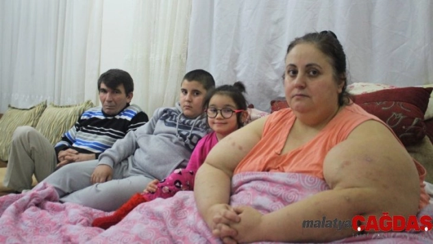 220 kiloluk kadının 'beni kurtarın' feryadı