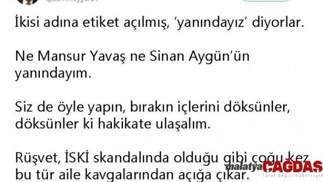 25 milyonluk rüşvet krizine Şamil Tayyar yorumu