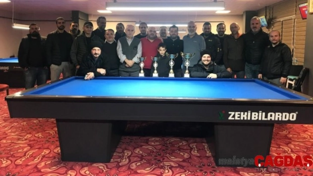 3 Bant bilardo şampiyonu Bora Yayalar oldu