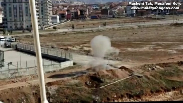 35 yıl sonra Toprağa gümülü top mermisi bulundu