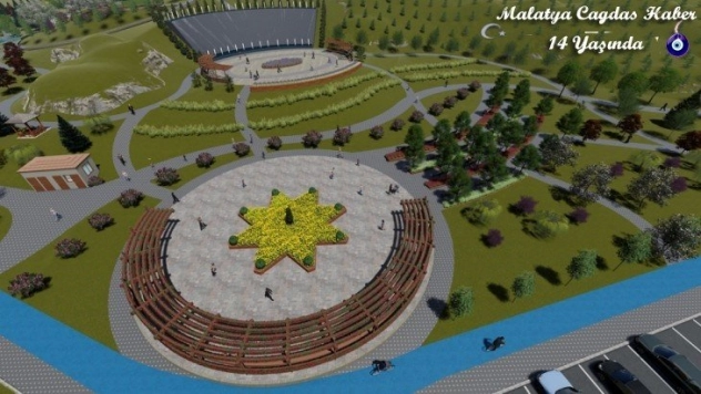 50 Bin Metrekarelik Parkta Çalışmalar Devam Ediyor