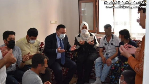 6 çocuğu da engelli olan aileye Başkan Beyoğlu'ndan destek