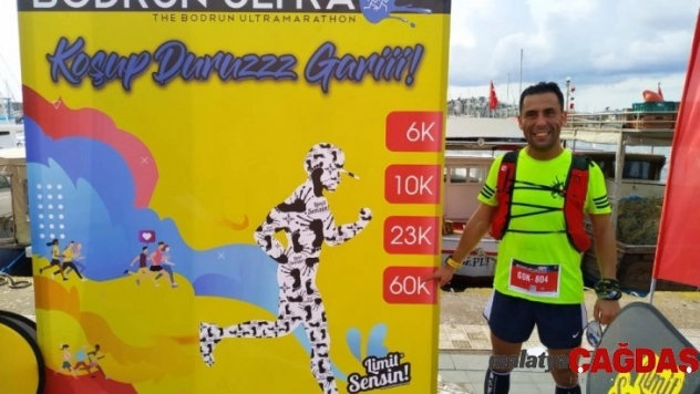 60 kilometre koşan Milaslı