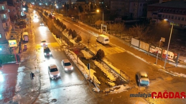 80.yıl bulvarına sinyalizasyon sistemi kuruldu