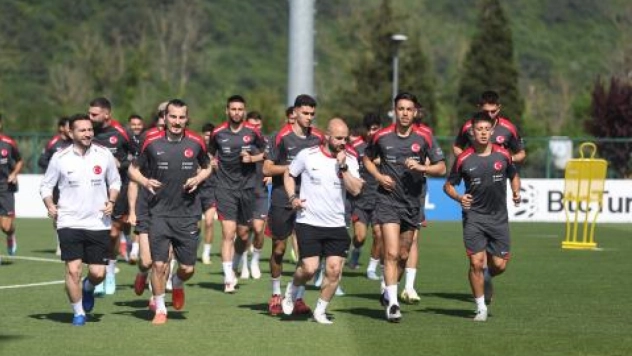 A Millî Takımımız, Türkiye'deki Son Çalışmasını Yaptı