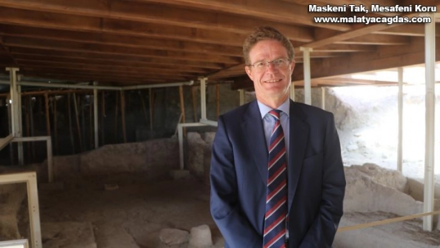AB Delegasyon Başkanı'ndan Arslantepe Höyüğü'ne övgü