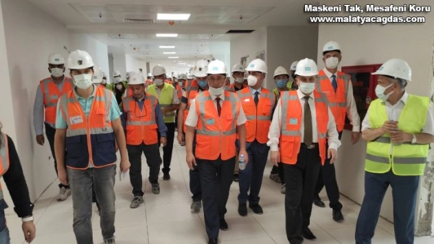 AB desteğiyle Hatay'da inşa edilen hastanede sona geliniyor