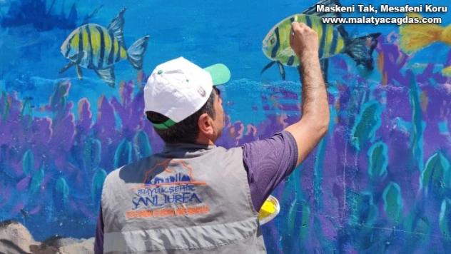 Açıksu Caddesi'ne estetik dokunuşlar