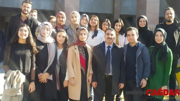 Adalet programı öğrencilerinden adliye gezisi