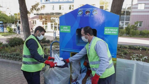 Adana'da 250 ton tekstil atığı toplandı
