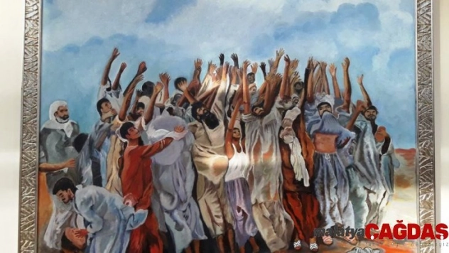 Adana'da 65 sanatçıdan karma sergi