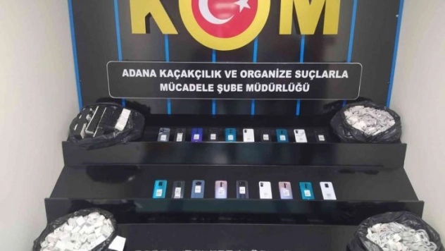Adana'da kaçakçılık operasyonu