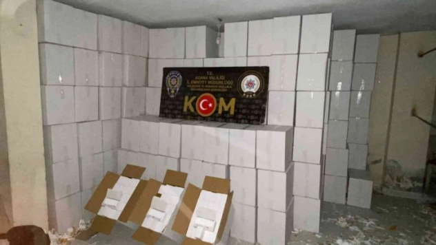 Adana'da kaçakçılık operasyonu