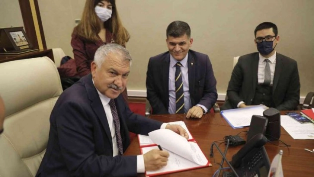 Adana ile Çimkent kardeş şehir oldu