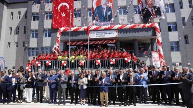 Adil Sani Konukoğlu Spor Lisesi Açılış töreni