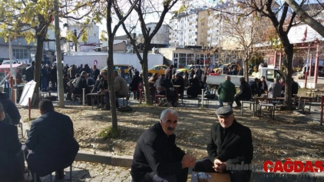 Adilcevaz'da kış mevsiminde bahar havası